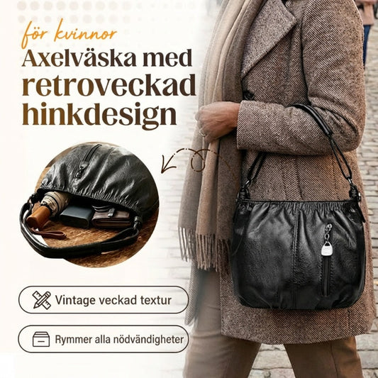 ⏰ Endast nu 50% rabatt!👜✨ Avslappnad veckad väska i mjukt läder ✨ – Praktisk bucket-väska med stil 💼 Lätt, slitstark och perfekt för vardagsbruk! 🌟