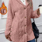 ⏳Begränsad tid 50 % Rabatt⏰Huvtröja för damer – Mjuk och elegant stickad tröja🧥