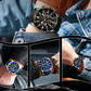 ⌚ 50% RABATT! 💎 Lyxig multifunktionell kvartsarmbandsur för herrar – Elegant design & premiumkänsla – Imponerande detaljarbete, perfekt för såväl kontoret som fester – ett uttryck för stil och klass ✨