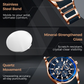 ⌚ 50% RABATT! 💎 Lyxig multifunktionell kvartsarmbandsur för herrar – Elegant design & premiumkänsla – Imponerande detaljarbete, perfekt för såväl kontoret som fester – ett uttryck för stil och klass ✨