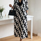 🌸Tidig vårrea – 50 % RABATT!🔥 Casual chic maxiklänning – V-ringning, halvlånga ärmar, perfekt för vardagsbruk ✨