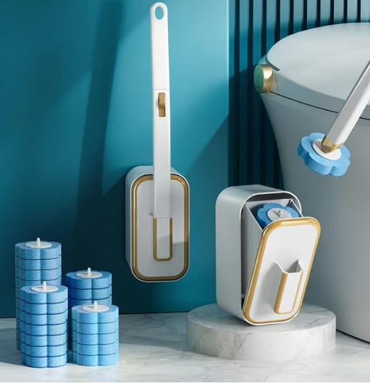 🔥Big Sales 49% OFF🔥Wall-Mounted Toilet Brush Set 🚽✨