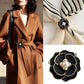✨ French Elegant Coat Scarf Buckle (50% discount) – Elegance at your fingertips!