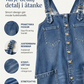 👗👖 Cold-shoulder jumpsuit med vida ben och fickor