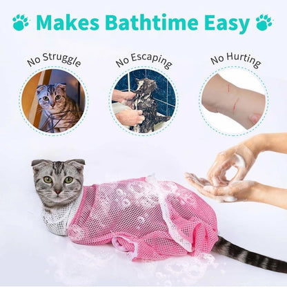 🔥NU I ERBJUDANDE – 50 % RABATT🐱Multifunktionell badväska för husdjur