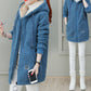 [Vintergåva] 🎁Ladies Vinter Varm Tjock Faux Lambswool Jacka