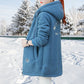 [Vintergåva] 🎁Ladies Vinter Varm Tjock Faux Lambswool Jacka