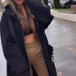 🔥Essentiella outfits för dejter✨ Lång tröja med huva för dam🍂