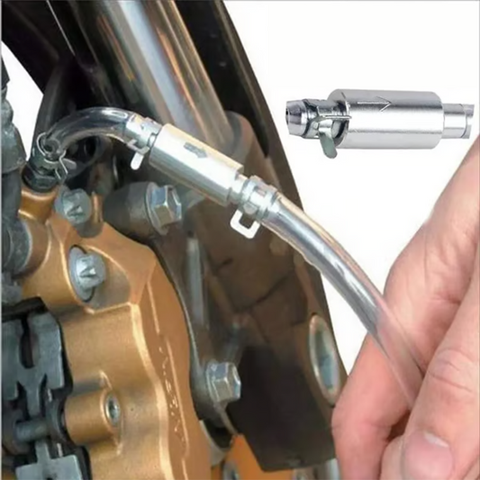 🏆 Flash Sale⚡50 000+ SÅLDA! Nästan slutsåld – 💥Bromsslang – Praktisk dräneringshjälp med backventil för bil- och motorcykelkopplingar