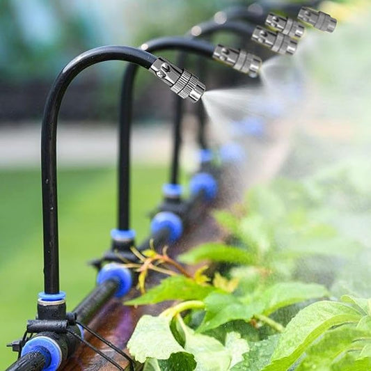 🔥Sista dagen för 50% rabatt!✨🌱360° böjt automatiskt bevattningssystem för trädgården