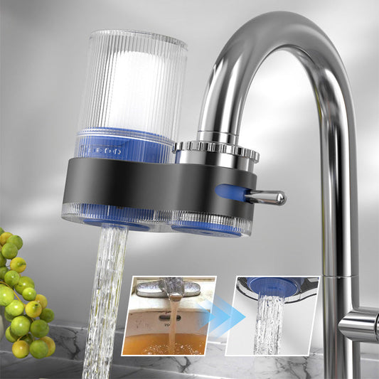🚰 50% RABATT NU! ✨ Kranvattenrenare med Universaladaptrar - 5-filtersteg för Renare Dricksvatten direkt från Kranen 💧🏠