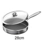 🍳Premium stekpanna med non-stick-beläggning och lock