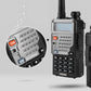 🔥Bärbar tvåvägsradio Walkie Talkies med knappsats