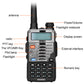 🔥Bärbar tvåvägsradio Walkie Talkies med knappsats