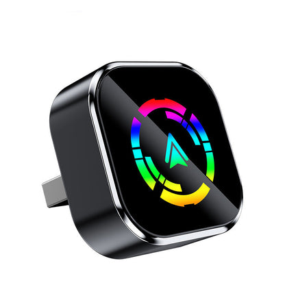 ⏰ Endast nu 50% rabatt!🔥 2-i-1 Trådlös Adapter - Kompatibel med iPhone & Android Auto, Enkel Plug-and-Play Installation ✨