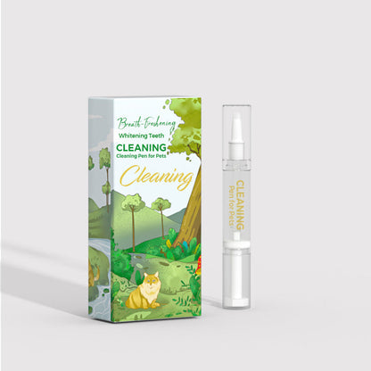 Andningsfräschande tandblekningspenna för husdju