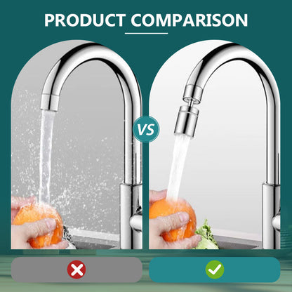 🚰 KÖP 1, FÅ 1 GRATIS! 💧 360° Vridbar Köksblandare – Dubbel Sprayfunktion, Enkel Montage & Vattensnål Design ✨