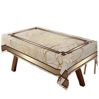 ⏳50 % RABATT NU! ☔ Vattentät duk med marmorprint – fläcktålig, elegant design och lätt att torka av för inomhus-/utomhusbruk 🍽️