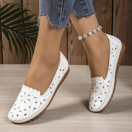 🔥Sista dagen på rean: 50 % rabatt — Bekväma, lätta och snygga ortopediska skor för kvinnor med öppen design.