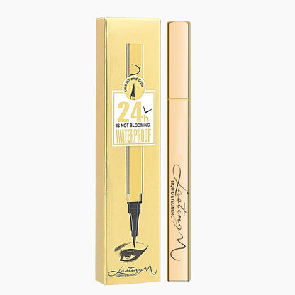 💄 KÖP 1, FÅ 1 GRATIS! 💄 Långvarig, Vattenfast Flytande Eyelinerpenna – Intensiv färg, Präcis spets & Snabbtorkande 💄