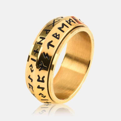 🎄Christmas Sale 50% OFF🔥Viking Rune Rotating Ring💍