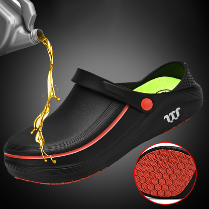 👟 50% RABATT! ⚡ Vattentäta Arbets- & Säkerhetsskor – Oljebeständig, Dämpad Sula & Antistatisk för Optimalt Skydd 🛡️