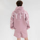 Tjock Oversized Faith Hoodie med Kristet Tryck