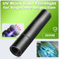 365 nm UV-Ficklampa | 10W Svartljus för Grönsaksinspektion & Aflatoxin Detektering