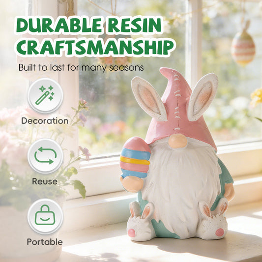 Påskharen Gnome Figurine