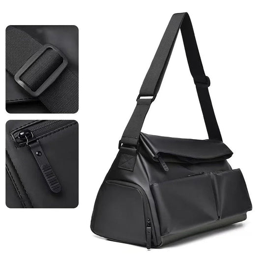 🔥🧳 50% RABATT! | Vattentät Resväska – Rymlig Weekendväska med Skofack & Våt/Torr-separation!