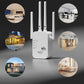 🎁Sista dagen-kampanj 50 % 🔥WiFi-förstärkare 2025,1200 Mbps dual band (5 GHz/2,4 GHz) signalförstärkare, täcker 930 m² och 50 enheter, repeater med Ethernet-port för hemmet, presenter