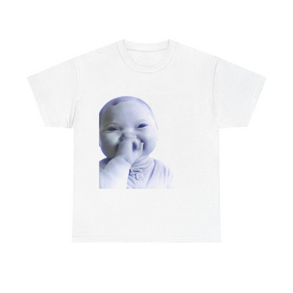 Unisex T-shirt med rolig babymotiv
