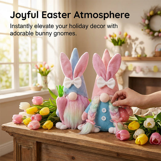 Anonym kanindocka för påskdekoration