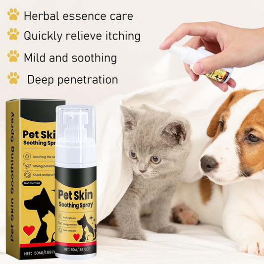 ✨ | 50 % rabatt🔥🔥Hudlugnande spray för husdjur| En omtänksam hjälpreda vid djurvård💞💞