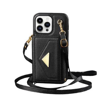 Crossbody-mobilfodral med korthållare