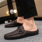 👞 Herren Casual Backless Loafer Mules