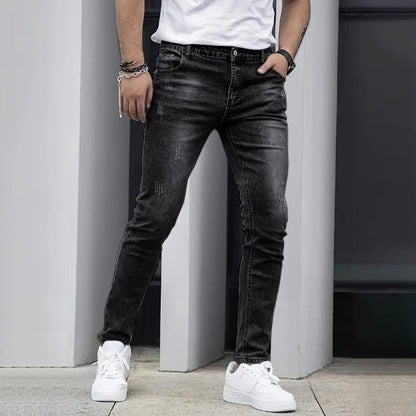 🔥🎁Nyhet 50 % RABATT🔥🔥Heta erbjudanden – Moderna stretchjeans i slim fit för män