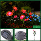🌹🌞 50% RABATT! Rosformad Solcellslampa för Trädgård
