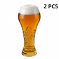 🍺 KÖP 3, FÅ 1 GRATIS! ✨ Stor kapacitet utsmyckat präglat ölglas – Heavy-duty & vintage design – Perfekt för ale, lager eller iskaffe – tålig och diskmaskinssäker – en imponerande presentidé 🎁