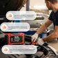 12 V 6 A smart bilbatteriladdare med pulsåterställning