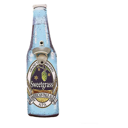 Vintage-ölflasköppnare för väggmontering