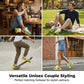 Unisex-sneakers i avslappnad streetwear-stil med platåsula