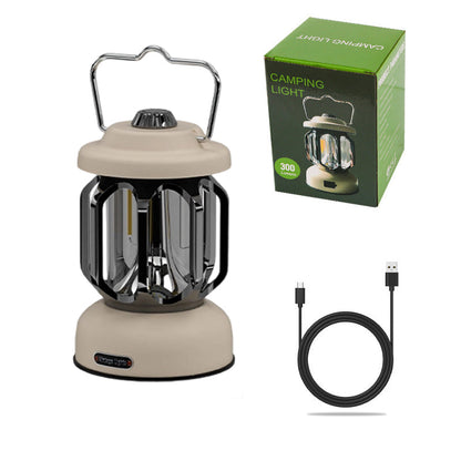 LED-campinglykta med steglös dimning 🔥 Lys upp ditt äventyr! 🌟