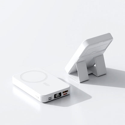 🎁 NYHET 2026 – 50 % RABATT! 💥 22,5 W 10 000 mAh magnetisk trådlös powerbank med stativ