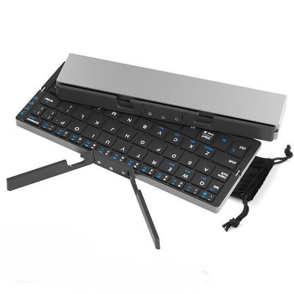 Hopfällbart Bluetooth-tangentbord med stativ