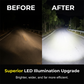 L4X LED-extra strålkastare för motorcyklar