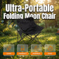 Bärbar, hopfällbar Moon Chair för camping och friluftsliv