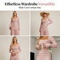 👚 50% RABATT! 🌸 Maxikleid mit quadratischem Ausschnitt – Vintage-Charme trifft moderne Eleganz. Zeitlos & zauberhaft. ✨