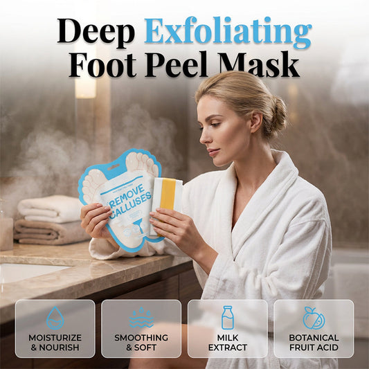 Exfolierande fotmask för att ta bort förhårdnader
