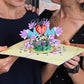 3D-popup-kort till mors dag